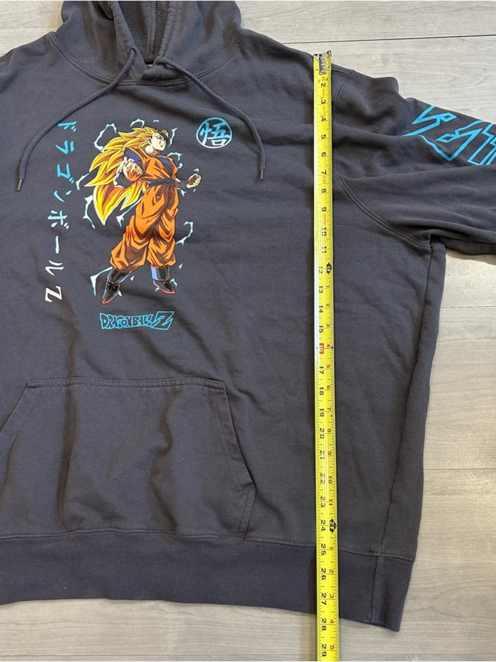 Dragon Ball Z Goku Hoodie 3XL Toei Animation Anime Graphic Pullover Sweatshirt - Picture 8 of 11
